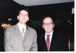 Con Giorgio Alberti, Universidad de Bologna